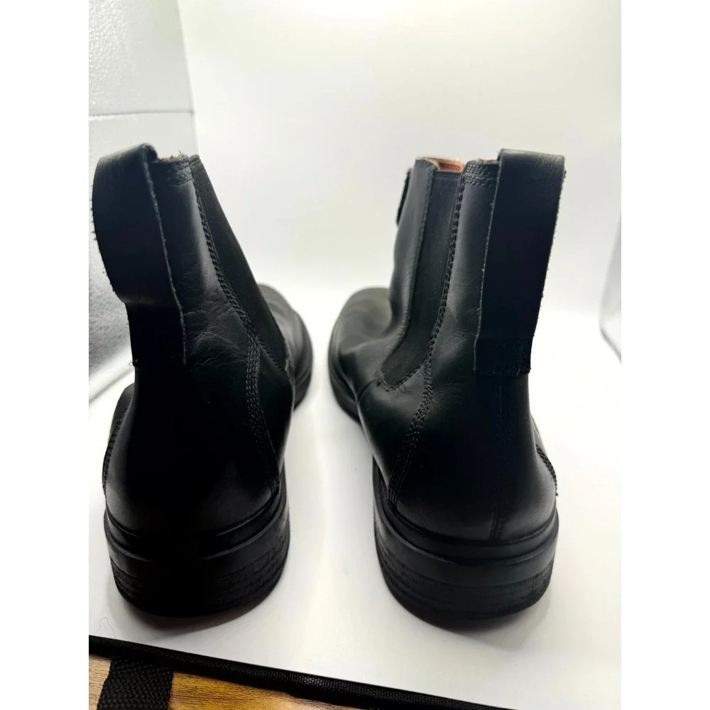 Timberland Mt. Washington City 88580 Mens 12 M Chelsea Black Leather Ankle Boots